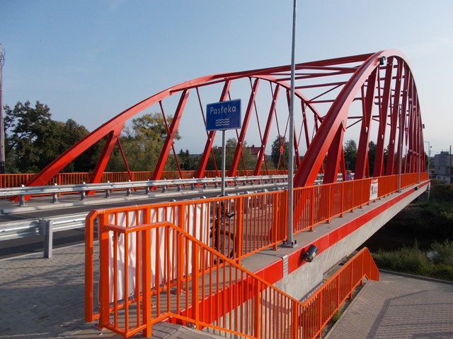 Braniewo nowy most na Pasłęce